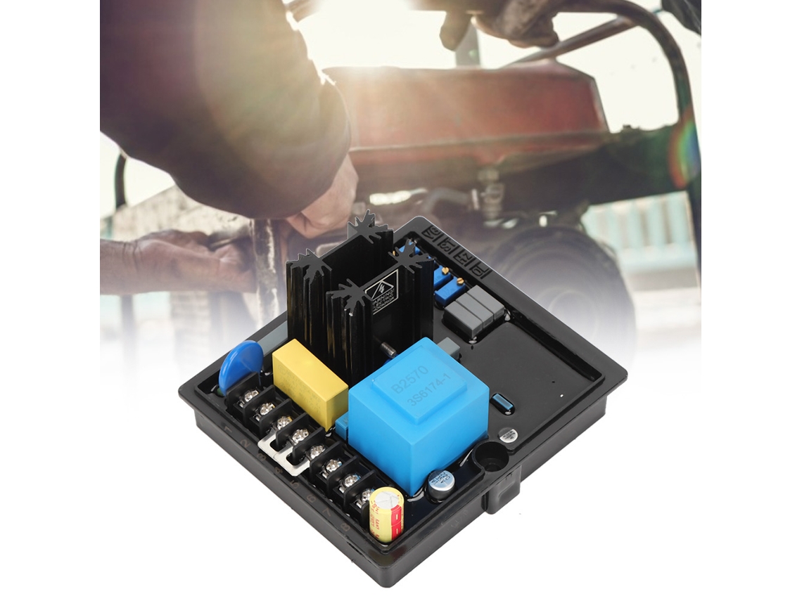 Laxiscreed Regulador De Tensão Automático Eletrônico 90-440vac Para Geradores A Diesel