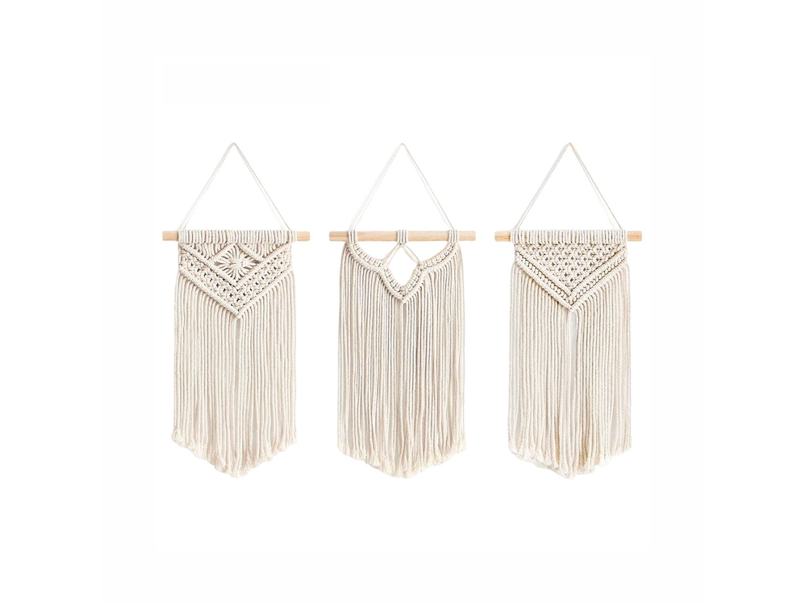 3 Peças de Tapeçarias para Decoração de Parede Estilo Boho NEVEANCE
