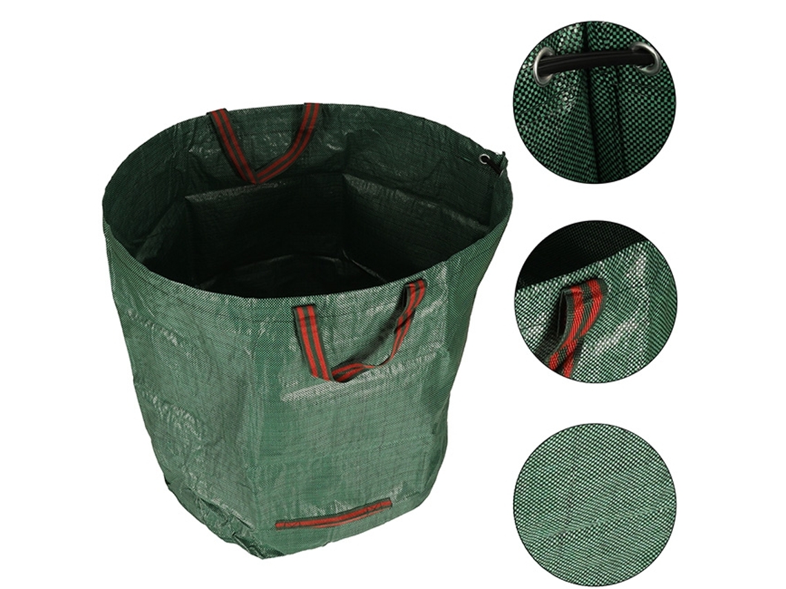 Lixeira de Folhas de Jardim Saco Grande de 270l Pricenet
