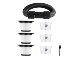 Acessório para Aspiradores PROSCENIC  tubo mangueira Proscenic I9 Moosoo K17 Filtros Hepa 3 Moosoo K17 3 Filtros