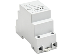 Transformador Campainha BT88 Compacto, projetado para perfeita integração em caixas de junção elétrica residenciais.