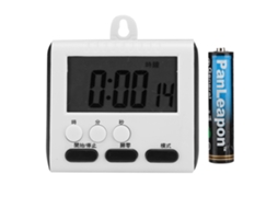 Timer Elétrico Portátil Para Cozinha, Salon E Casa Com Alarme E Lembretes Preto