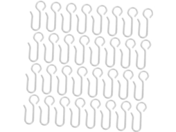 Kit De 120 Peças De Ganchos Para Painéis Perfurados, Ferramentas Úteis Para Organização De Prateleiras E Quadros. Feito