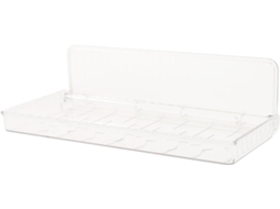 Organizador De Parede Healeved Em Plástico Para Cosméticos E Pequenos Objetos Diversos, Com Adesivo Forte