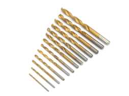 Conjunto Brocas Hss De 13pcs Com Estojo Dourado