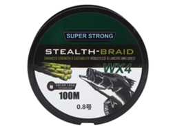 Linha de Pesca Pe 100m Anti bite Branca 0.8