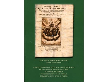Livro Mission a Las Indias : de Roma a Lima: 'La Mision a Las Indias,' 1619 (Razon y Vision de Una Peregrinacion Sin Retorno) de Geronymo Pallas (Espanhol)