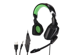 FONE de ouvido gamer over ear com controle de volume e efeito RGB para Switch, PS4, Xbox | S/MARCA