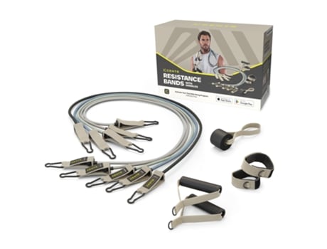 Ctb Bandas De Resistência Com Pegas Conjunto Completo De 5 Níveis Centr