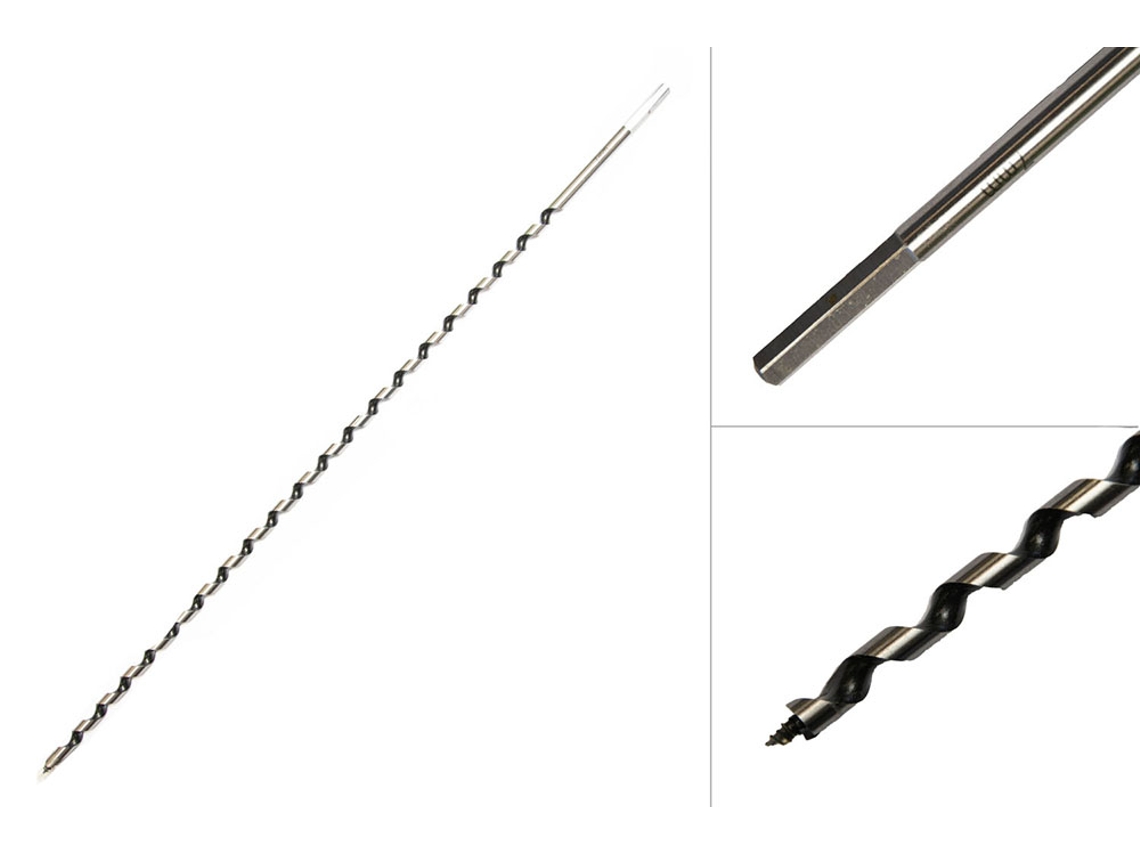 Broca Helicoidal para Madeira 11 X 320 Mm Por Peça WOVAR