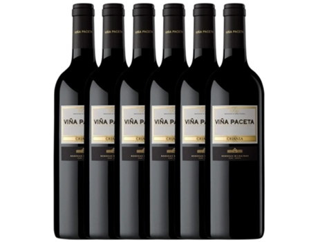 Vinho BODEGAS BILBAÍNAS Bodegas Bilbaínas Viña Paceta Tempranillo Rioja Crianza (0.75 L - 6 unidades)