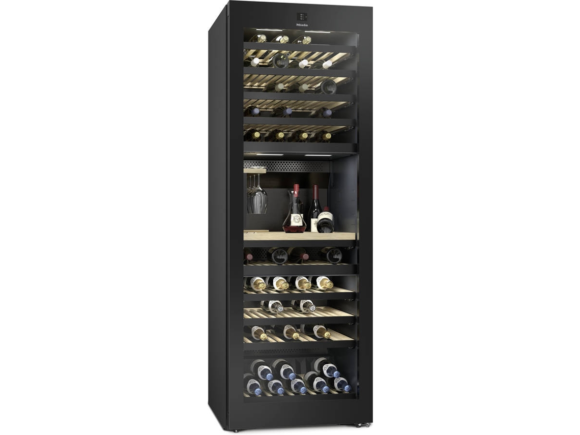 Cave de Vinho MIELE KWT 4999 F (146 Garrafas - 201,4 cm - Preto)