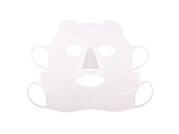 Cobertura De Máscara Facial De Silicone Reutilizável Previni Evaporação Do Soro