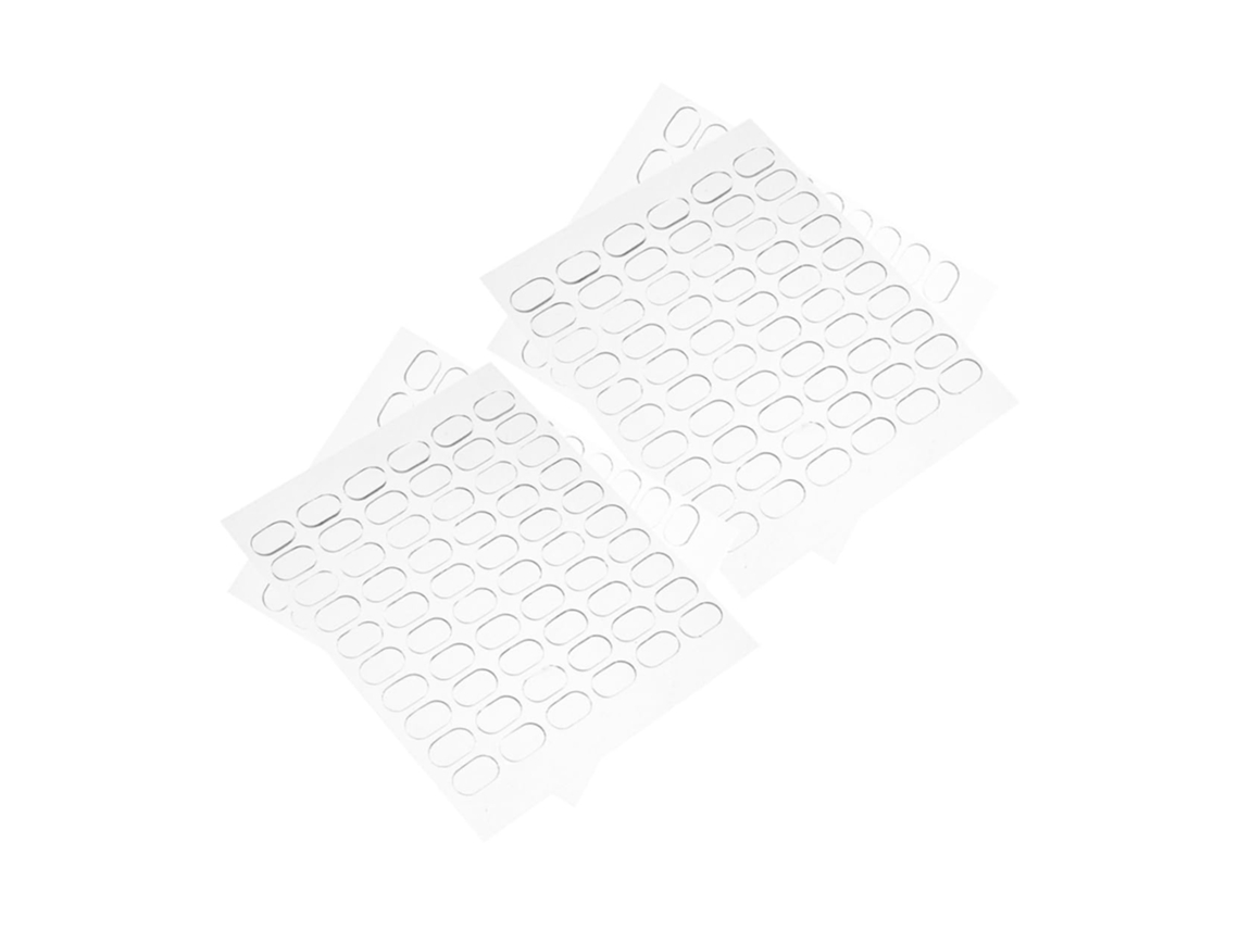 240 Unidades De Adesivos Redondos Dupla Face Para Artesanato