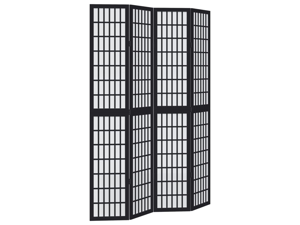 Room Divider, Room Dividers Vidaxl Preto Madeira (40 X 220 Cm)