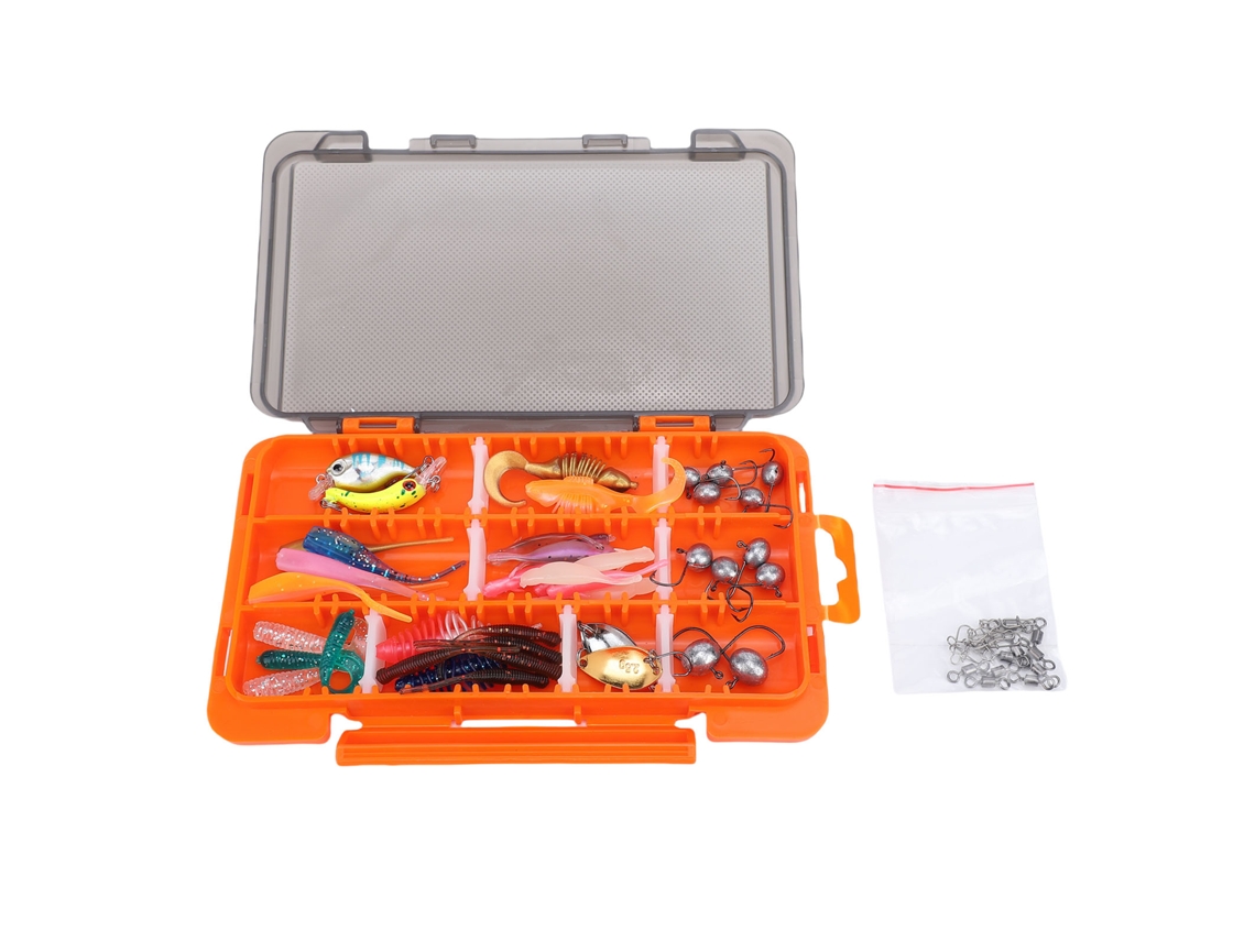 Lure Set (micro Root Fishing, Multiple Styles Of Hooks And Baits)