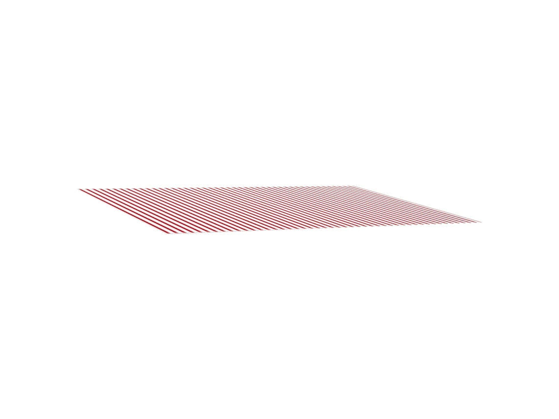 Conjunto 1 Tecido De Toldos Vidaxl Vermelho Lona (600 × 300 Cm)