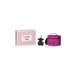 Coffret de Perfume TOUS Love Me The Onyx Parfum 90 ML + TOUS VANITY CASE
