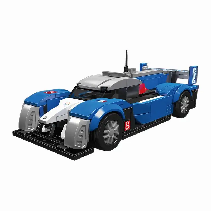Conjunto De Blocos De Montar Da Série City Mini Car Com 310 Peças (310 Peças)