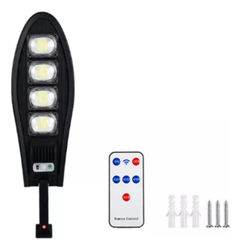 Novo Kit 1 Refletor Solar Spotlight 800w Poste De Controle Ip65vayotoy