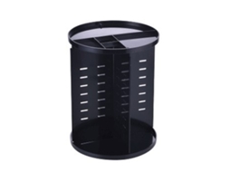 Organizador De Cosméticos Rotativo 360 Graus Para Batons Com Inserto Em Abs Prático Presente Para Mesa De Maquiagem