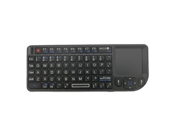 (versão Em Inglês) Teclado Sem Fio 2.4g Com Joystick Sensível Ao Toque E Lanterna De Sete Cores, Bateria Incluída.