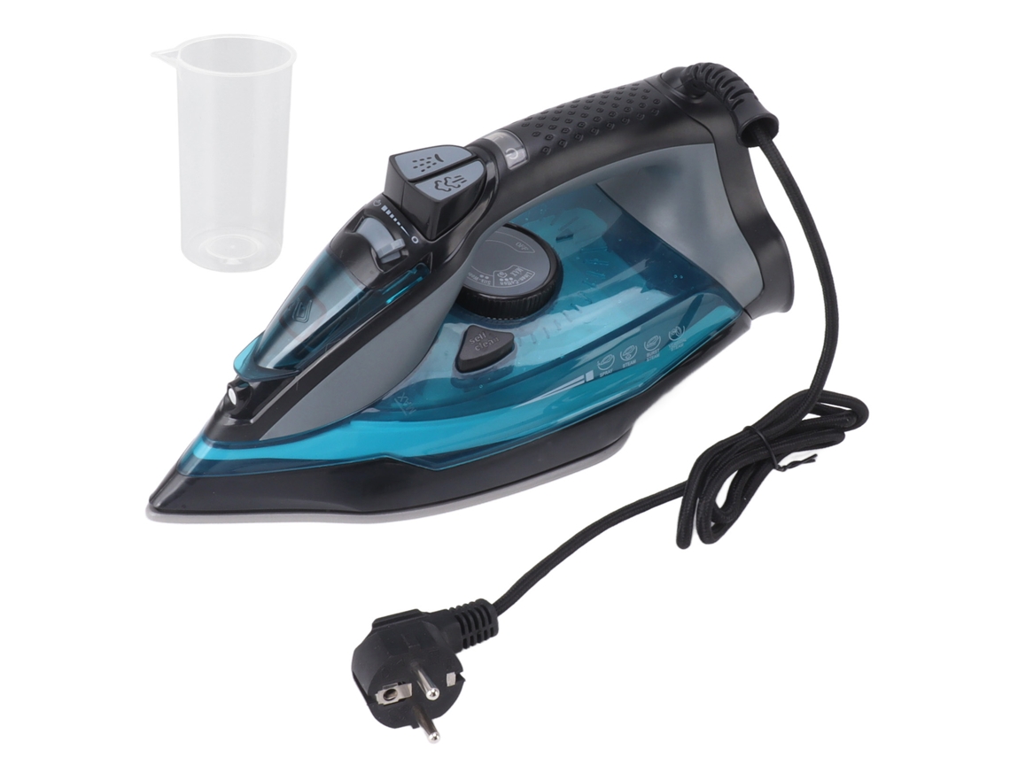 Ferro de vapor com soleira 2200w, tanque 380ml, portátil para roupas | S/MARCA