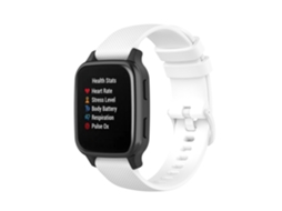 Bracelete Para Garmin Vívoactive 4s (18mm) Branco Cuich