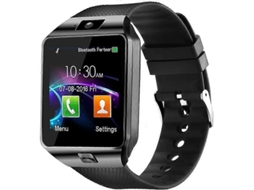 Relógio inteligente Bluetooth, tela sensível ao toque, câmera, pedômetro, com slot para cartão SIM SD Ly Ebike
