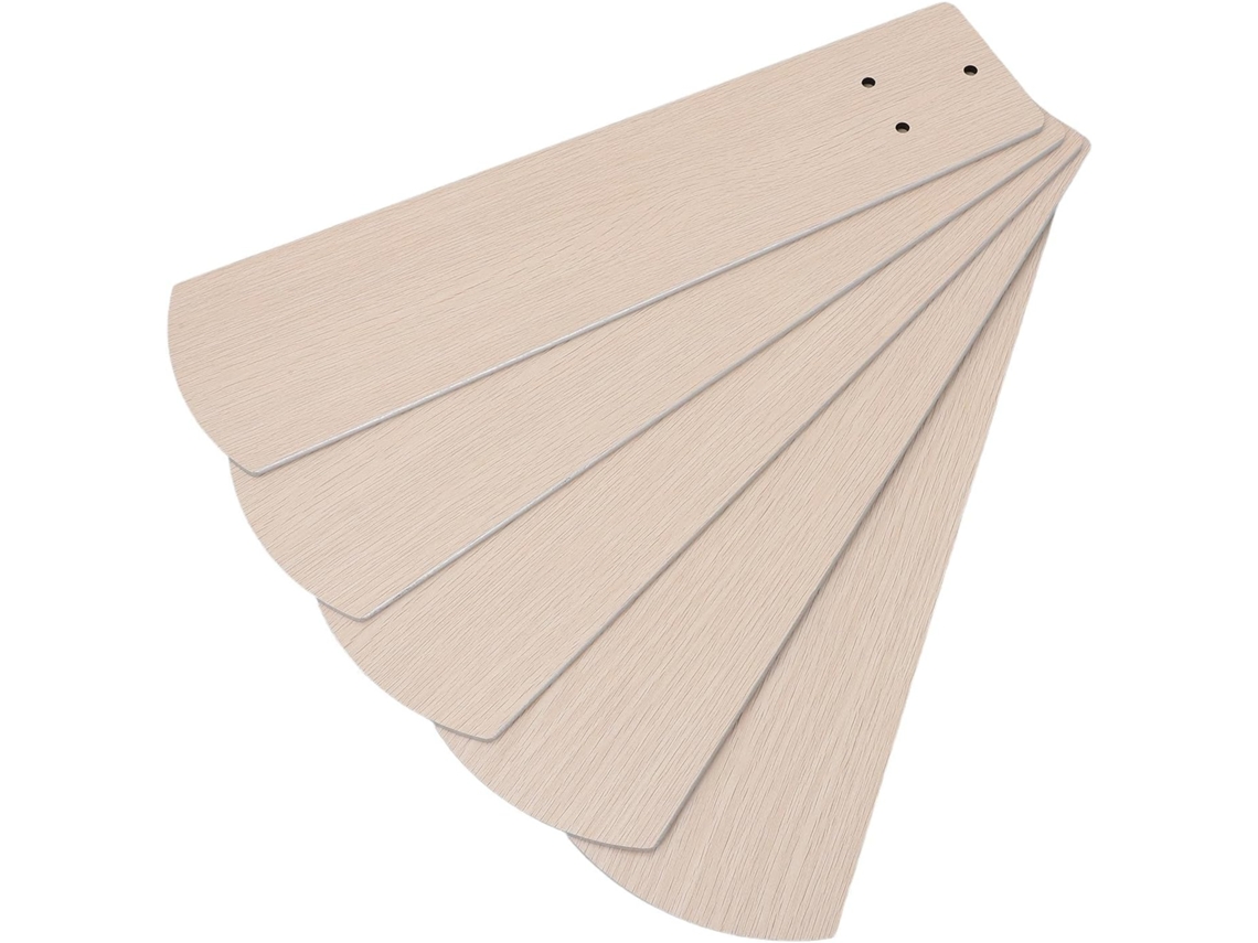 Conjunto De 5 Pás De Madeira Para Ventilador De Teto De 52 Polegadas