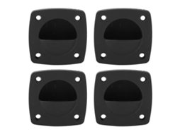 4pcs Manchete De Tração Em Nylon Para Barco, Facil Instalação, Acessório Marinho Para Compartimentos E Portas Deslizantes