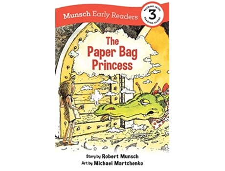 Livro Paper Bag Princess Early Reader de Robert Munsch (Inglês - Capa Dura)