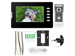 Campainha De Interfone De Vídeo Com Fio De 7 Polegadas Para Villa (vídeo Em Hd, Fio Estável)