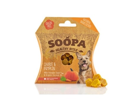 Soopa Healthy Bites: Cenoura & Abóbora 50G