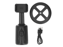 Aetheria suporte para Celular com Rastreamento Automático de Rosto Tripé Móvel 360 Graus Recarregável