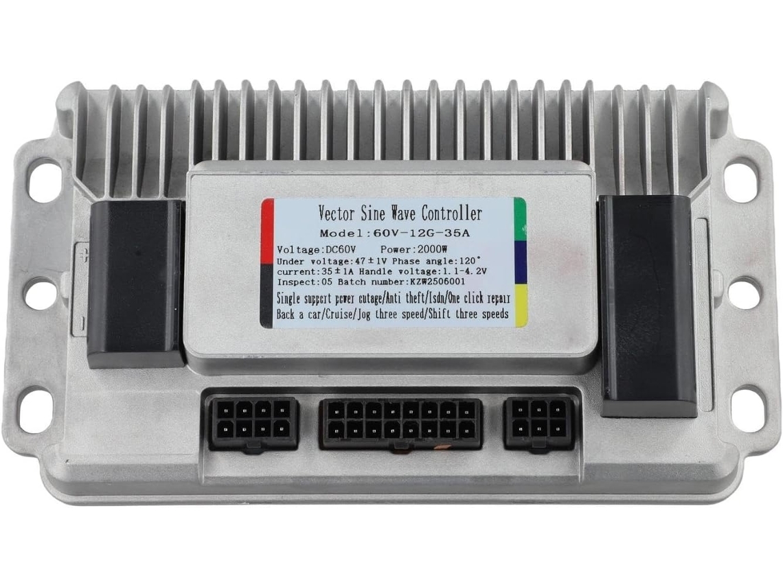Controlador De Motor Brushless De 60v 2000w Com Carcaça De Aço