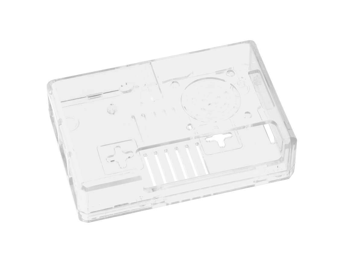 Laxiscreed Caixa De Proteção Frosted Para Raspberry Pi 3b/3b+ Com Parafusos Transparentes