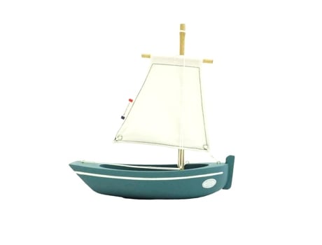 Barco TIROT Madeira - Vermelho - 22 cm)