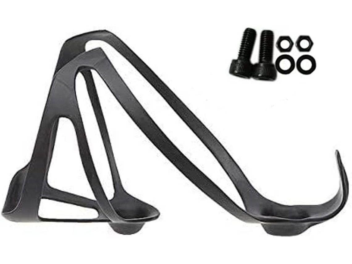 Suporte para Garrafa de Água de Bicicleta em Fibra de Carbono, 20g, Compatível com Mtb, para Ciclismo, Passeio e Uso Diário AQUAFORGE