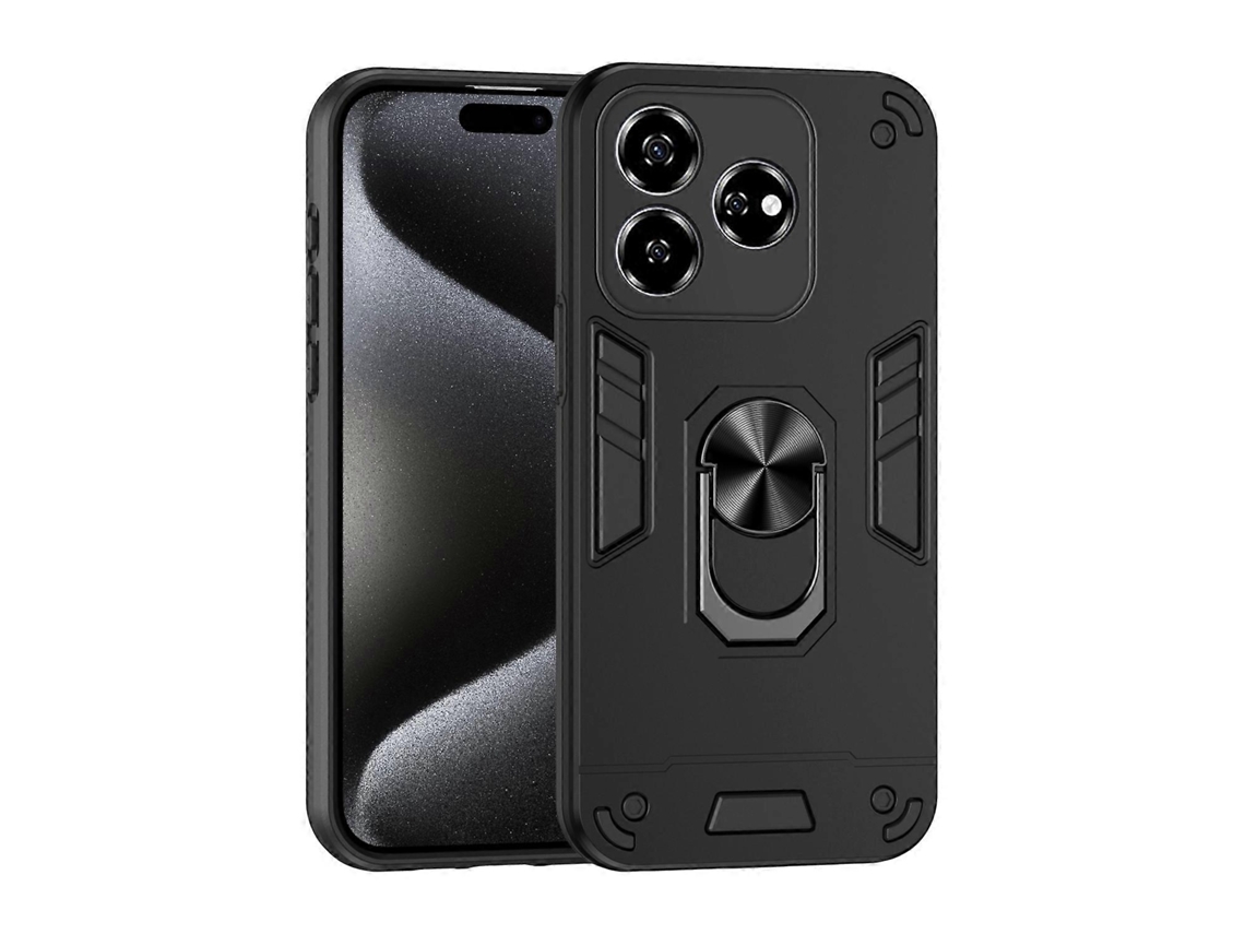 Capa De Celular Com Suporte De Anel De Metal À Prova De Choque