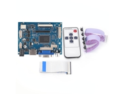 Placa de Controle Inverso HDMI VGA 2AV para Tela LCD de 7 polegadas AT070TN92 800x480 com S/MARCA
