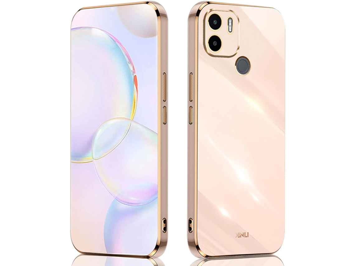 Capa Proteção Câmera para Xiaomi Redmi A1/A1 Plus HONGWE. Silicone Anti-Choque Multicor