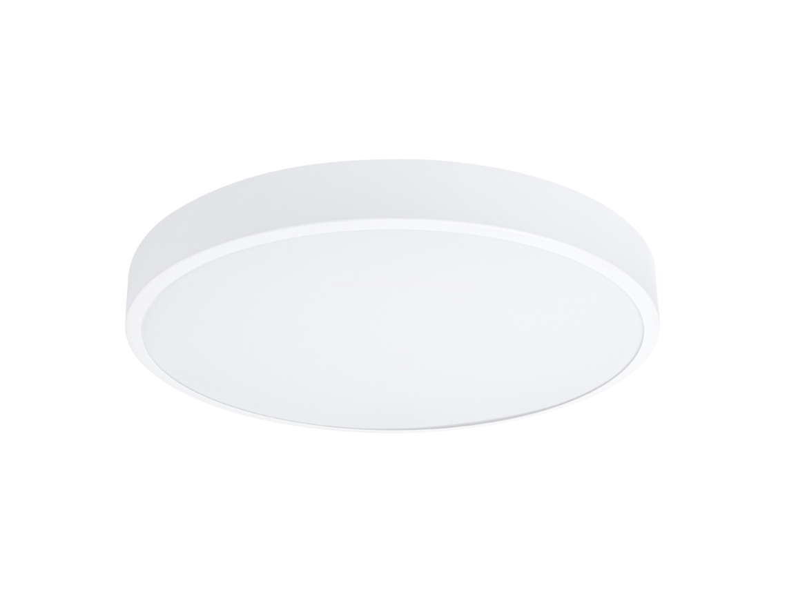 Luminária De Teto Led, 3000k, Acabamento Branco, Para Sala, Quarto, Corredor, Cozinha Ou Escritório