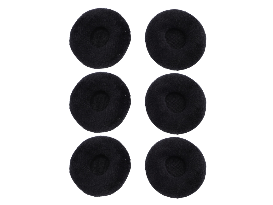 6 Pads Orelha Fones De Ouvido 50mm Espuma Memória Veludo Universal Para K24p K26p K412p K402 K403 K414p