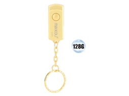 Pen Drive 128g LAXISCREED Metal Dourado