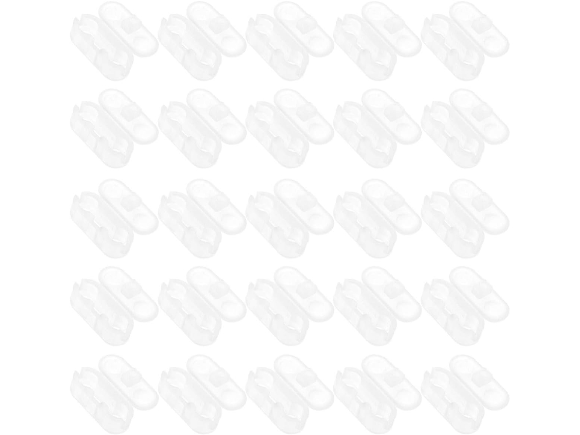 Conectores De Corrente Para Persiana Vertical Galpada, 60 Peças, Em Pompons