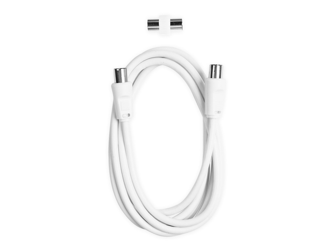 Cabo Coaxial Mm EKON Branco