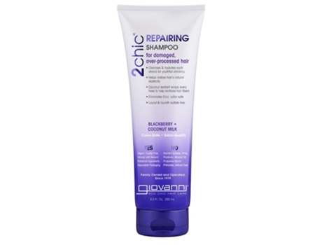 Shampoo Reparador 2chic 250ml Giovanni