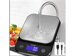 Balança De Cozinha Digital À Prova Dágua, De Alta Precisão, Lavável, Usb E Recarregável, Adequada Para Cozinha, Etc. Zeuxo
