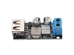 Módulo Conversor Dc dc Buck Redutor de Tensão 6v 32v para 5v Usb Qc3.0 12v 24v